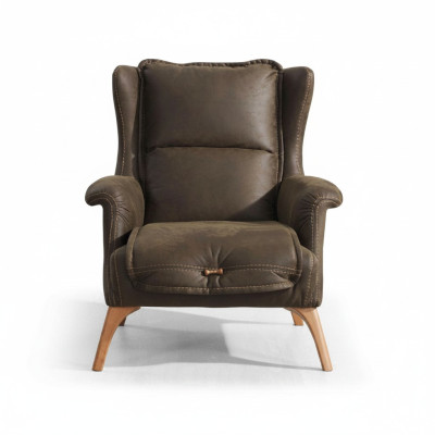 Miękkie Uszy Fotel Sofa Fotel Sofa Jednoosobowa Sofa Zamszowa Wygląd Czarny
