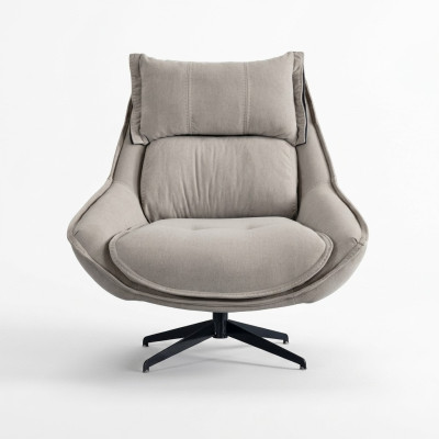 Obrotowa Fotel Luxury EarsFotel Loft Meble Design Krzesło Sofa Jednoosobowa Kanapa