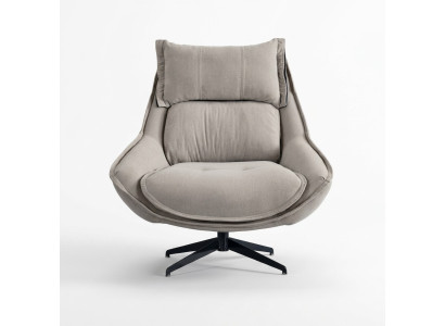 Obrotowa Fotel Luxury EarsFotel Loft Meble Design Krzesło Sofa Jednoosobowa Kanapa