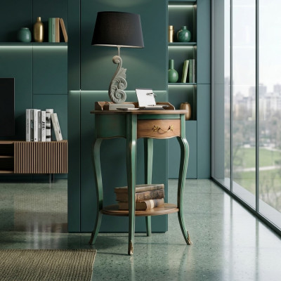 Sekretarzyk drewniany Stół konsolowy Stoły konsolowe meble konsolowe Toaletka Nowy