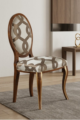 jadalnia Drewno Meble Krzesła Luxury Design Podkładka Krzesło Lehn Siedziba Office Meble Nowość
