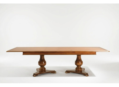 Stół obiadowy Rozkładany Klasyczny Design Tabela Włoskie Meble stoły Drewno Dining
