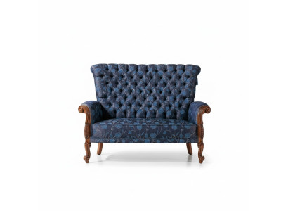 Sofa 2 miejsce do siedzenia Italian Meble design Włókienniczy Podkładka Siedziba sofy Dwumiejscowe Nowe
