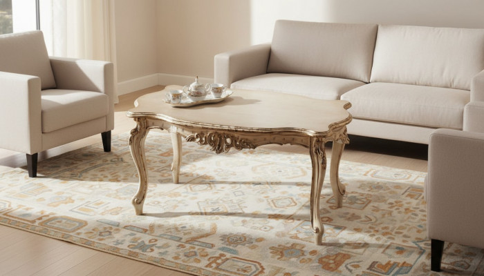 Design Stolik do salonu Stoły stolik kawowy Drewno Stolik
