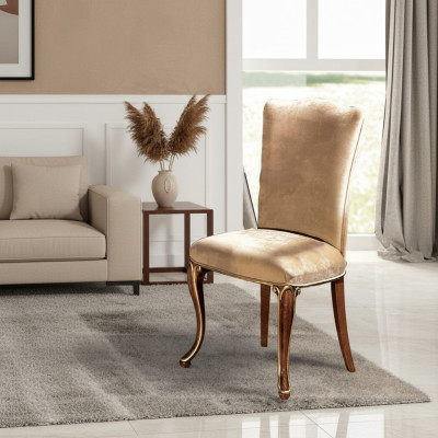 Krzesło Drewno Italian Meble jadalnia Krzesła Luxury Design Fotel Prawdziwe drewno