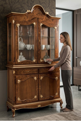 Witryny Szkło Szafa Szafki Półka Drewno Galota Design Nowoczesny Salon Nowość