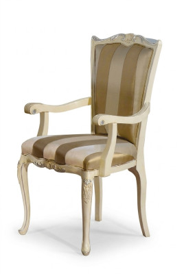 Krzesło Classic Design 1 miejsce do siedzenia Fotel Drewno Krzesła Włoskie Meble Nowe