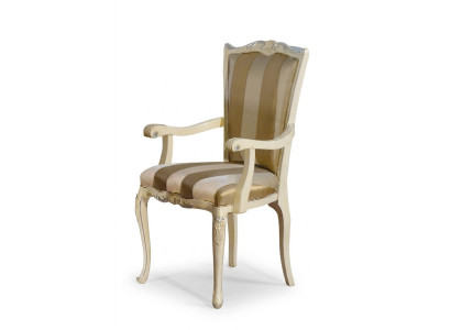 Krzesło Classic Design 1 miejsce do siedzenia Fotel Drewno Krzesła Włoskie Meble Nowe