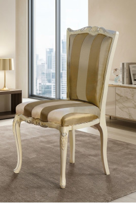 Krzesło do jadalni Luxury Classic Krzesła z Drewno Design Krzesło drewniane New Meble
