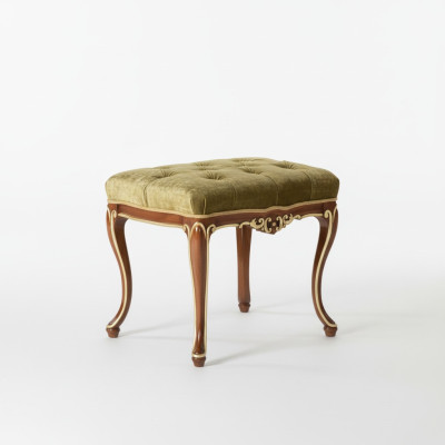 Stołek Designerski Podnóżek Chesterfield Podnóżek Szezlong Podkładka Nowość