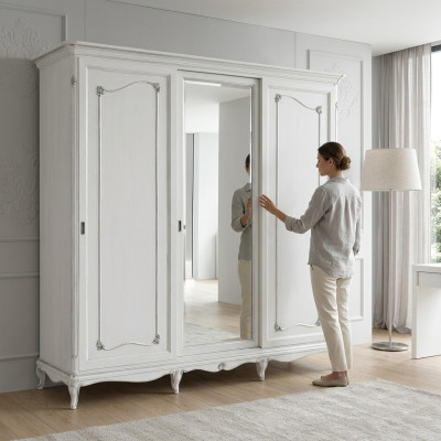 Szafa xxl Sypialnia Szafki Design Szafka Drewniana Włoskie Meble