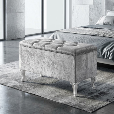 Stołek Sofa Pufa Podkładka Bok Stołek Podnóżek Otomana Siedziba Ławka Artdéco Nowość