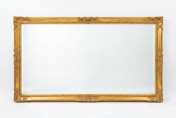 Lustro Italian Classic Design Meble połysk Drewno ścienne Meble xll duże