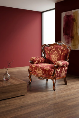 Meble Krzesła Art Deco Design Fotel Włókienniczy Salon Lounge Luxury Design Nowość