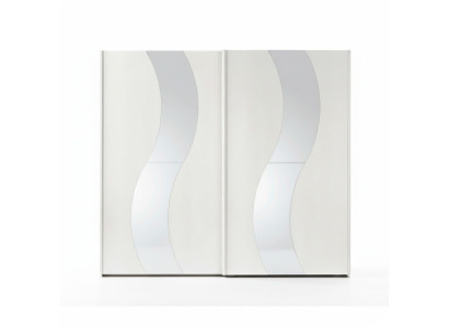 Szafa z drzwiami przesuwnymi Sypialnia Szafa Szafki Drewno Design Modern