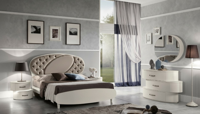 Chesterfield Podwójne łóżko ramy łóżek łóżka tapicerowane luksusowe Meble Włochy