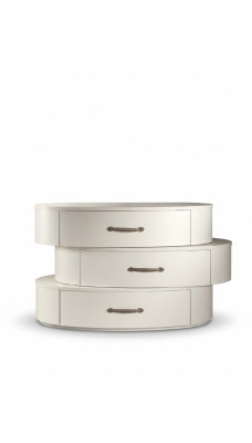 Kredens Szafa Side Komody Designer Luxury Szafki Luksusowa konsola Drewno Modern
