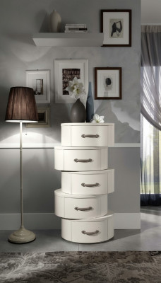 Kredens Sidebaord Komody Szafa Design Luxury Szafki Drewno Sypialnia Meble