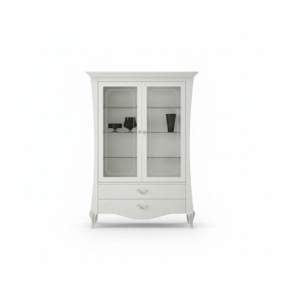 Luksusowa witryna Gablota prezentuje Szkło Szafa w stylu Italy Modern Design Drewno