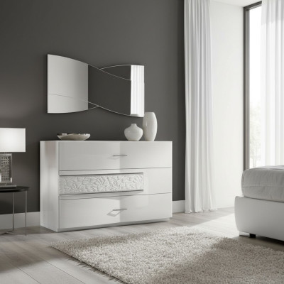Kredens Komody konsola Sypialnia Modern Drewno Luxury Design Szafki Style Nowość