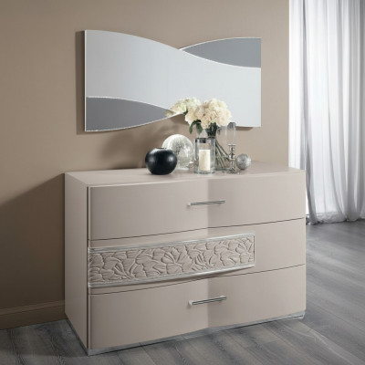 Komoda Komody konsola Sypialnia Modern Drewno Luxury Design Szafki Style Nowość