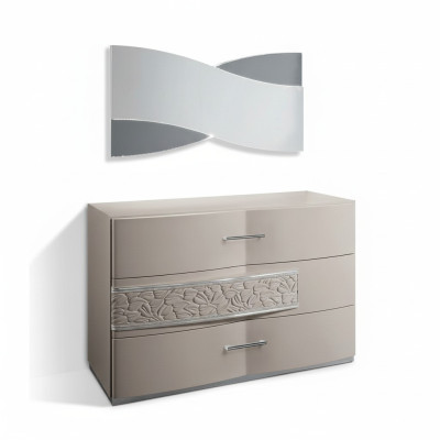 Komoda Komody konsola Sypialnia Modern Drewno Luxury Design Szafki Style Nowość
