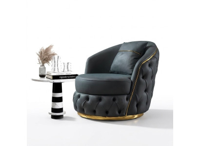 Fotel Chesterfield Siedziba Barokowy Rokoko Design Nowoczesny Salon Podkładka Tron
