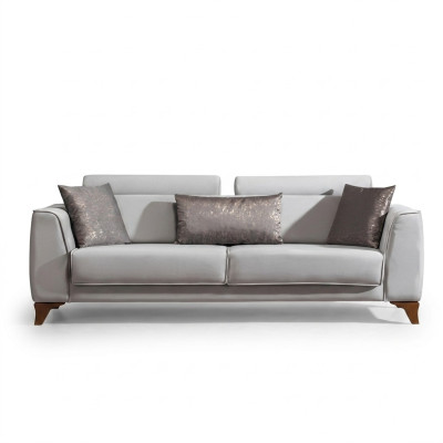 Sofa 3 miejsce do siedzenia Design Sofy Podkładka Siedziba Design Trzyosobowa Modern Material Meble Nowe