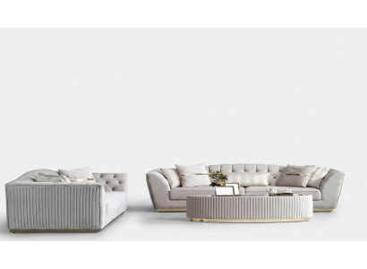 Luksusowy Zestaw sofowy 3+3 miejsce do siedzenia Ustawić Sofa Sofy Siedziba Grupa Living Room Couch