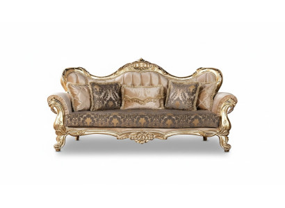 Sofa 3 miejsce do siedzenia Sofy Siedziba Classic Couch Luxury Włókienniczy Pokój Dzienny Trzyosobowy Nowy