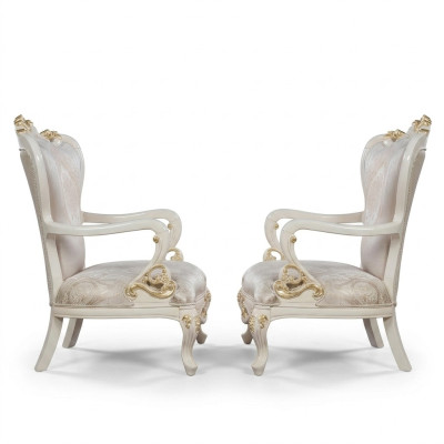 EarsFotel Fotel Design Podkładka Barokowa Sofa Kanapa Włókienniczy Siedziba Living Room Style