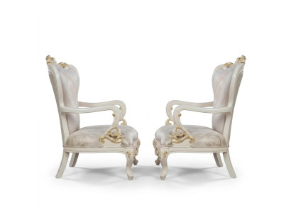 EarsFotel Fotel Design Podkładka Barokowa Sofa Kanapa Włókienniczy Siedziba Living Room Style