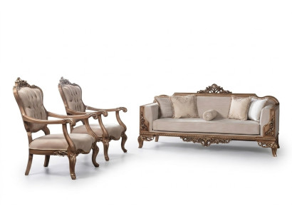Fotel EarsFotel Sofa Luksusowy Salon Barokowy Relaks Podkładka Design miejsce siedzące Nowość
