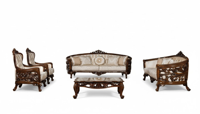 Zestaw sofowy 3+3+1+1 Siedziba stolik kawowy Grupa Sofa Fotel Sofy Materiał Zestaw 5 szt.