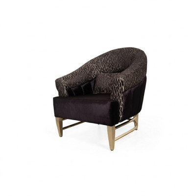 Fotel Luxury Design Włókienniczy Salon Fotel Meble Lounge w stylu włoskim