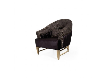 Fotel Luxury Design Włókienniczy Salon Fotel Meble Lounge w stylu włoskim