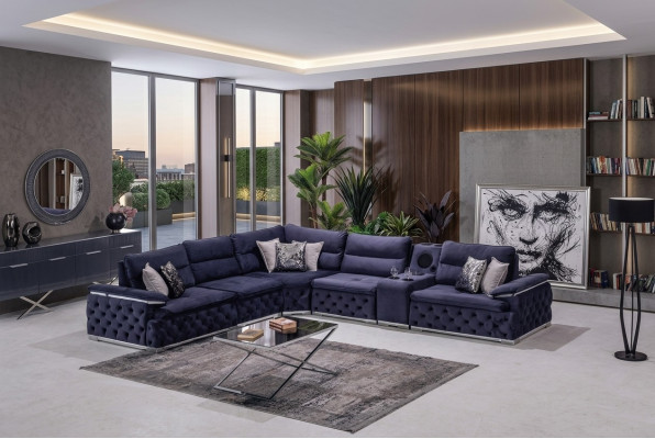 Narożnikowa kanapa L Shape Couch Chesterfield Meble Sofa Design Meble Włochy
