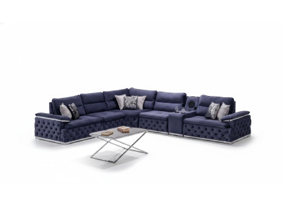 Narożnikowa kanapa L Shape Couch Chesterfield Meble Sofa Design Meble Włochy