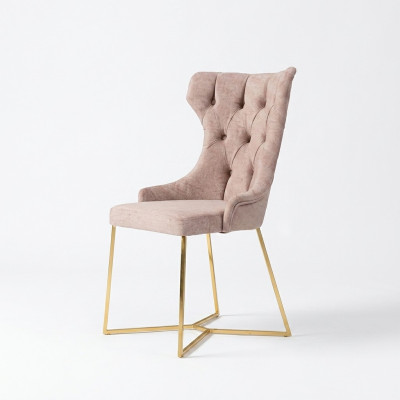 Lehn Krzesło Restauracja Przemysłowa 6x Design Krzesła Siedziba Podkładka Zestaw Chesterfield