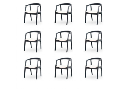 Design 8 Krzesła Grupa jadalnia Ustaw Fotel Nowy Zestaw Podkładka Krzesło