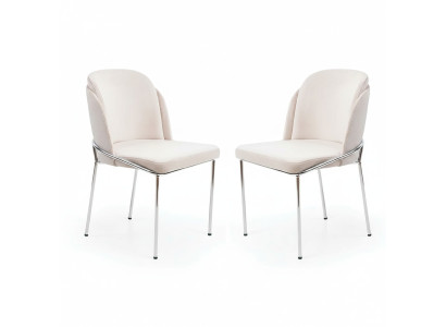 Design jadalnia 2x Krzesła Zestaw Nowy Krzesło Ustawić Fotel Podkładka