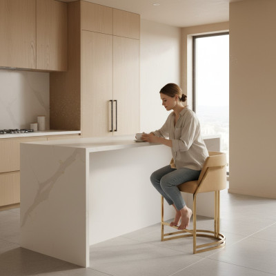 Design Krzesło Włókienniczy Fotel Podkładka Krzesła Zestaw 8x Gastro jadalnia