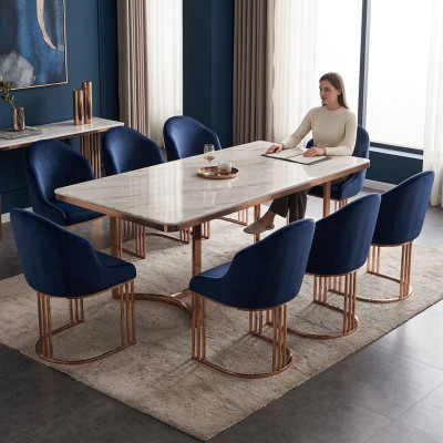 Ustawić Fotel Lounge Kuchnia 8x Design Podkładka Siedziba Krzesła Krzesło Zestaw