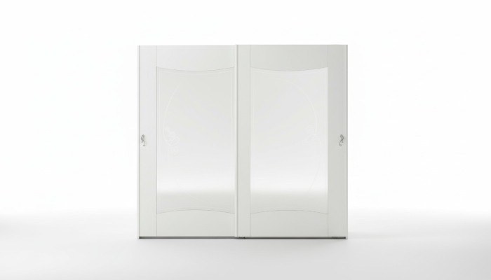 Szafa Biały Luxury Meble Italian Interior Sypialnia Szafa