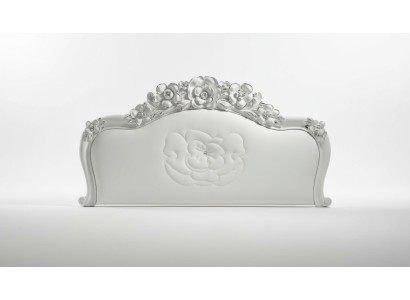 Łóżko Biały Sypialnia łóżko Drewno Luxury Meble Design Classic Hotel Double