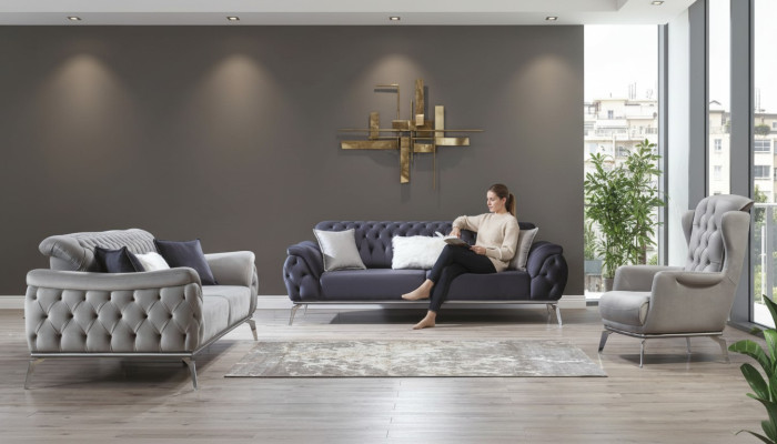 Fotel 1 miejsce siedzące Biały Fotel Luxury Design Eleganckie Meble W Stylu Włoskim