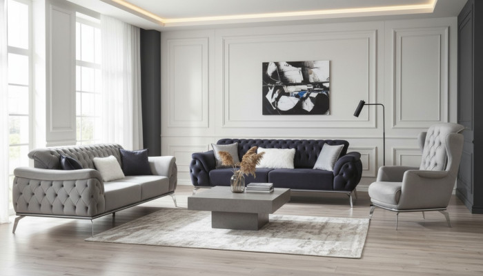 Sofa Chesterfield Sofa Trzyosobowa Sofa Luksusowe Meble