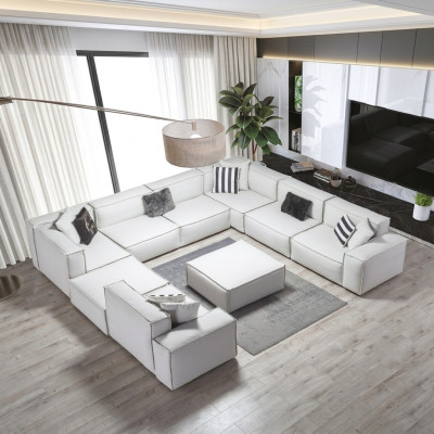 Narożnikowa kanapa Kanapa Podkładka Narożne sofy Sofa Kanapy Meble do Salonu