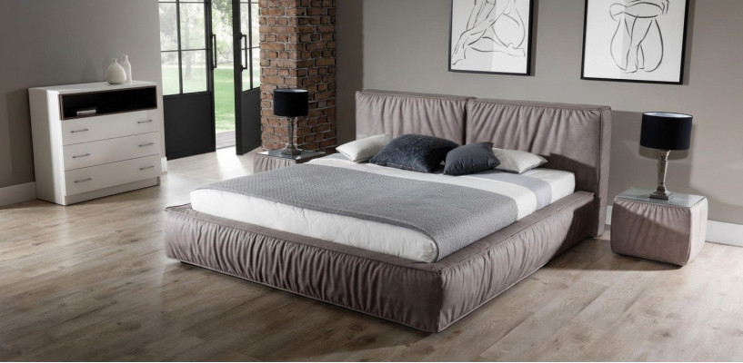 Stolik nocny Brown Drewno Meble Design Stolik Sypialnia Tabela