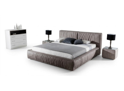 Stolik nocny Brown Drewno Meble Design Stolik Sypialnia Tabela